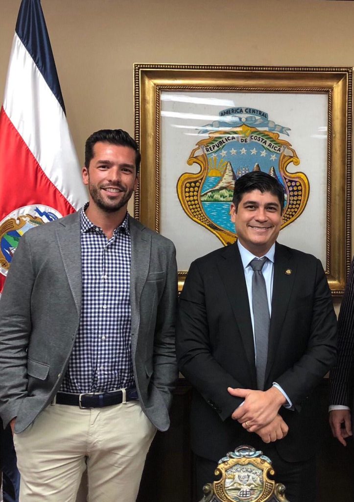 News: Decarbonising Costa Rica, discussions with President Carlos Alvarado Quesada